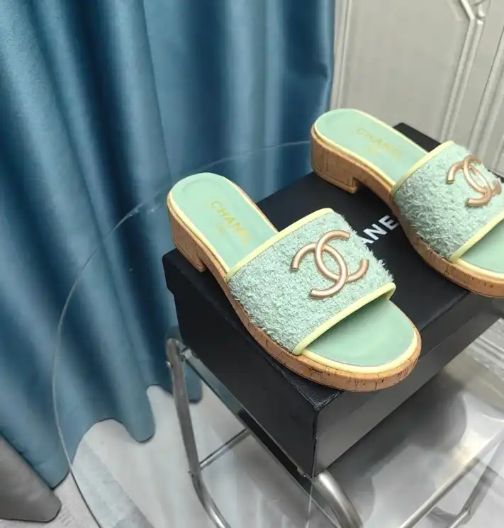 hype Chanel Slippers