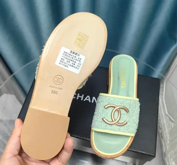 hype Chanel Slippers