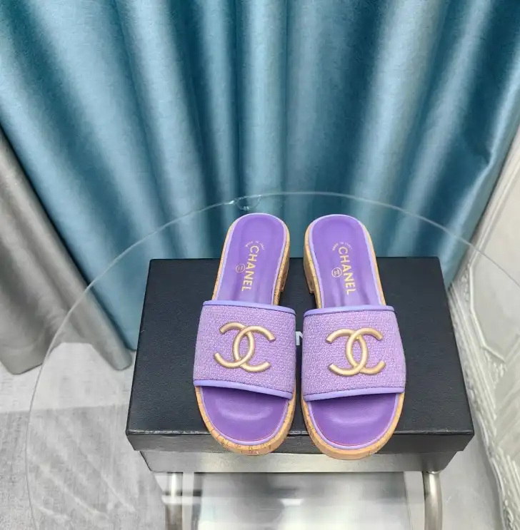 hype Chanel Slippers