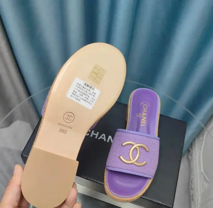 hype Chanel Slippers