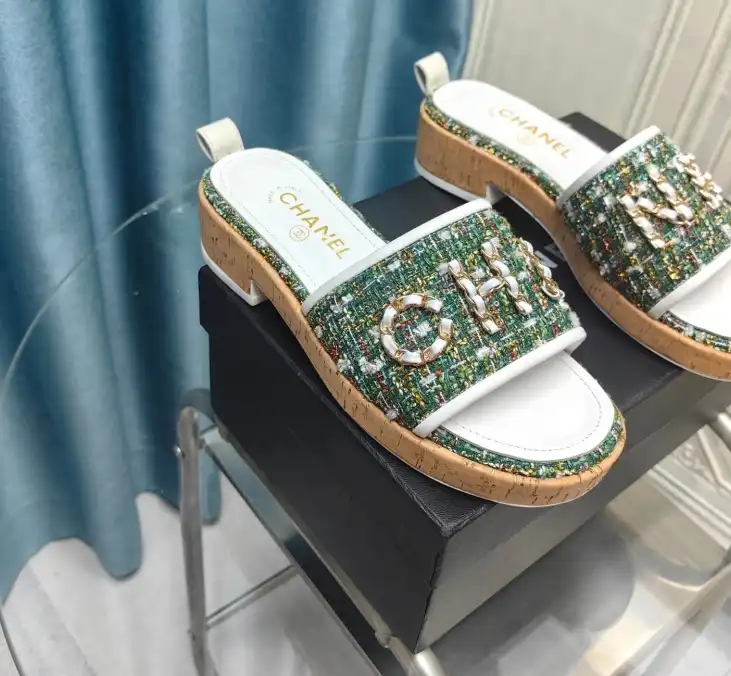 hype Chanel Slippers