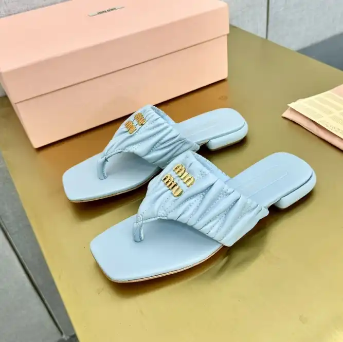 hype Miu Miu Slippers