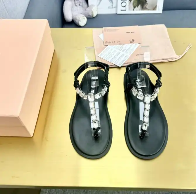 hype Miu Miu Sandals