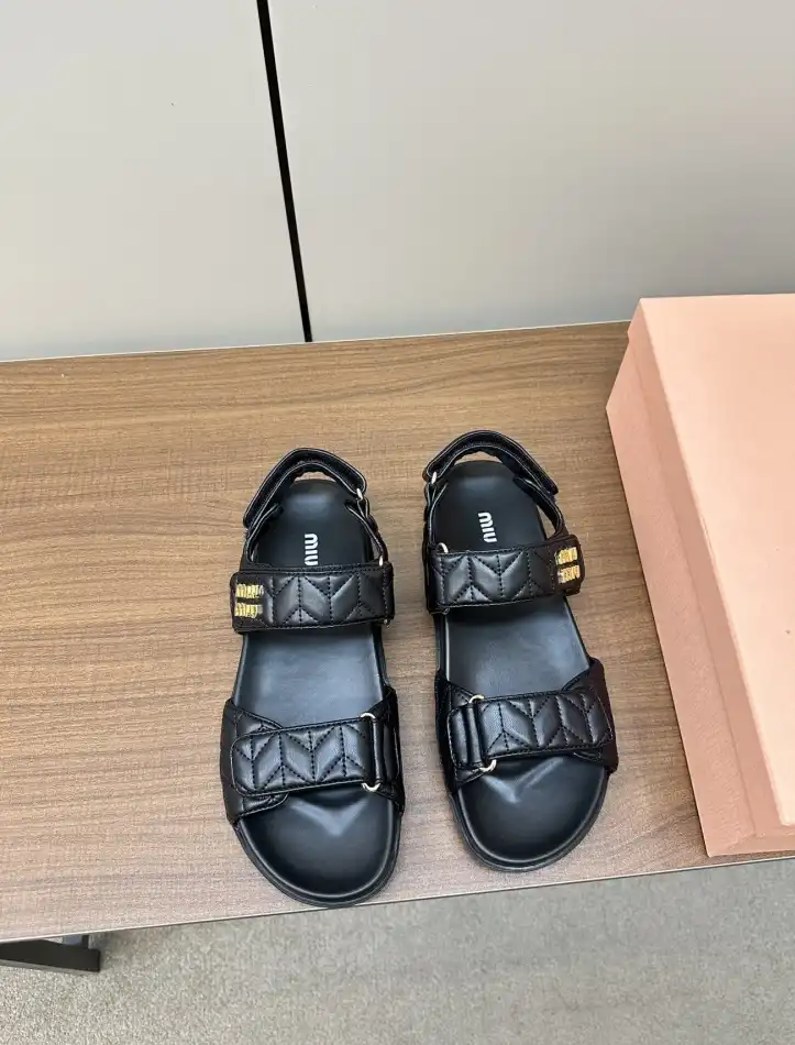 hype Miu Miu Sandals