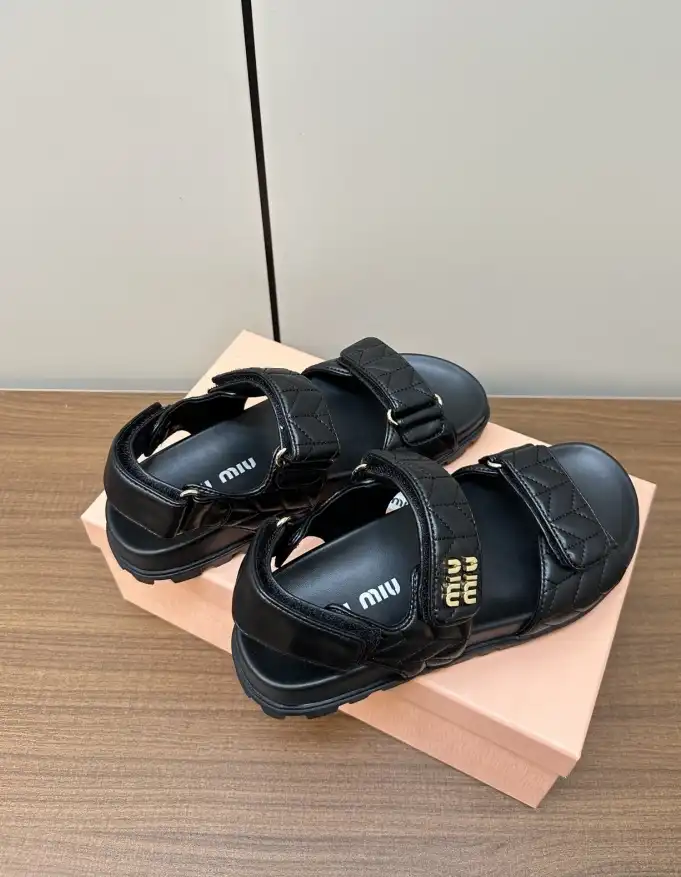 hype Miu Miu Sandals