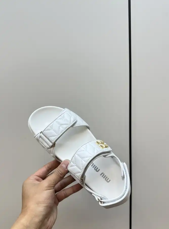 hype Miu Miu Sandals