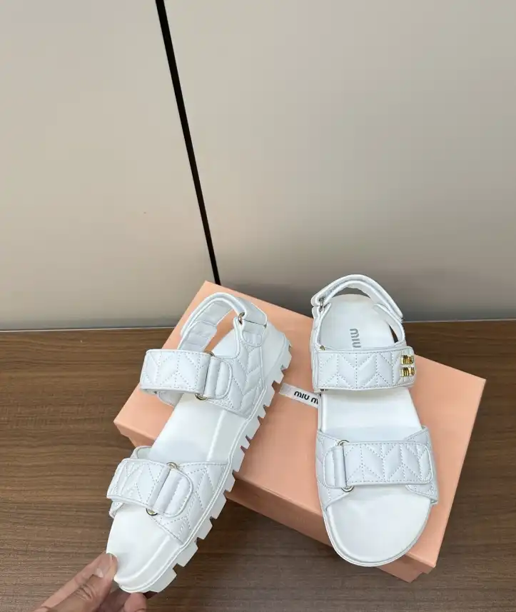 hype Miu Miu Sandals