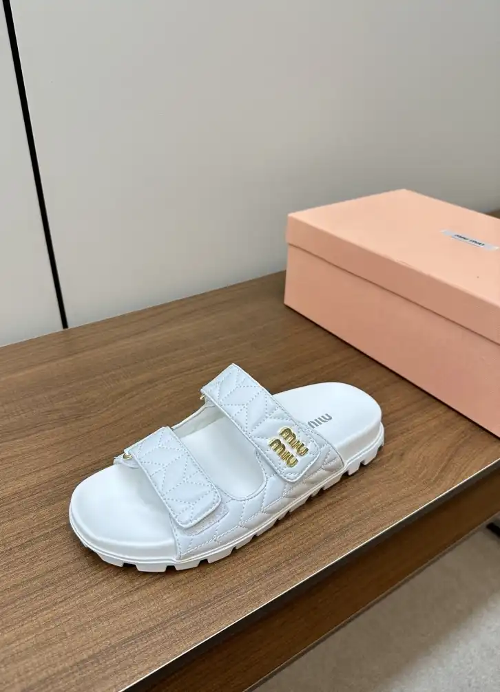 hype Miu Miu Sandals