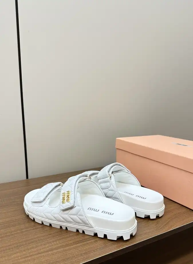 hype Miu Miu Sandals