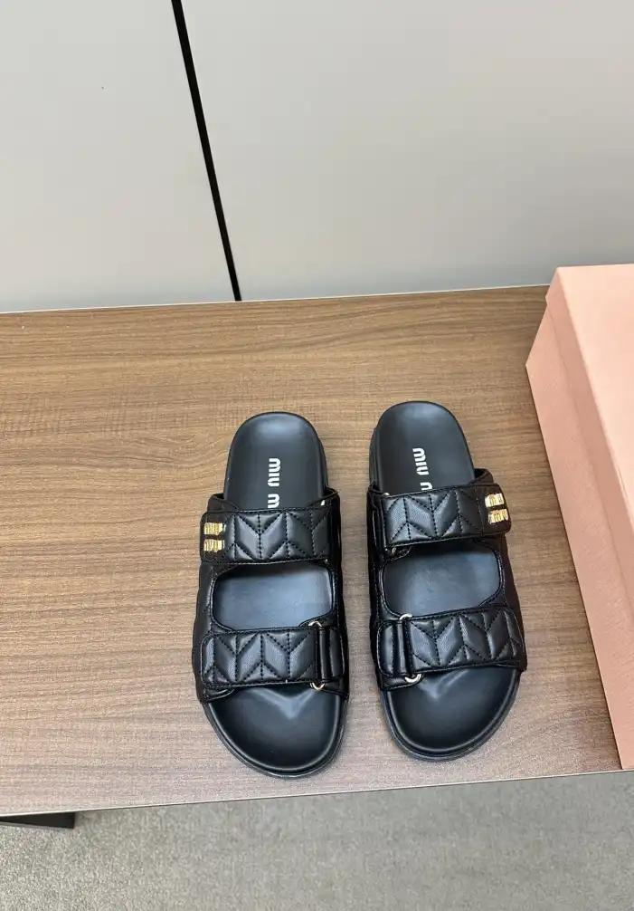 hype Miu Miu Sandals