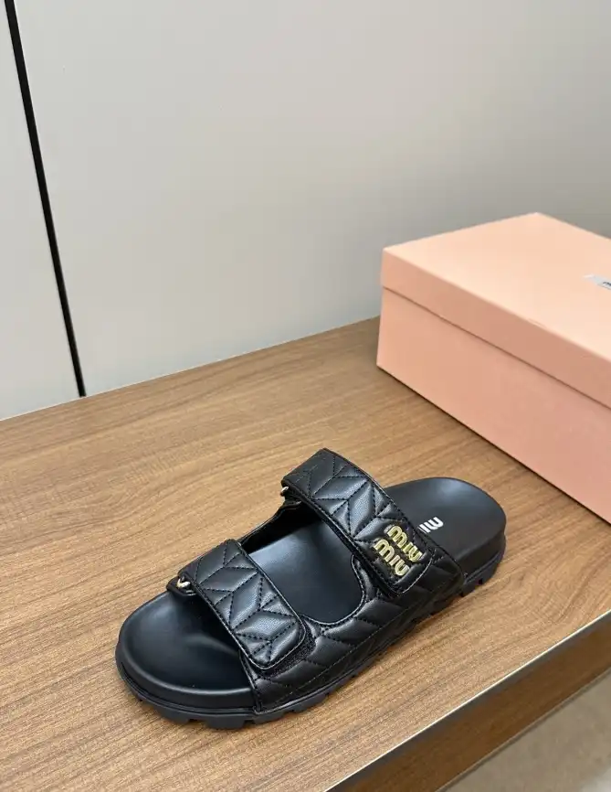 hype Miu Miu Sandals