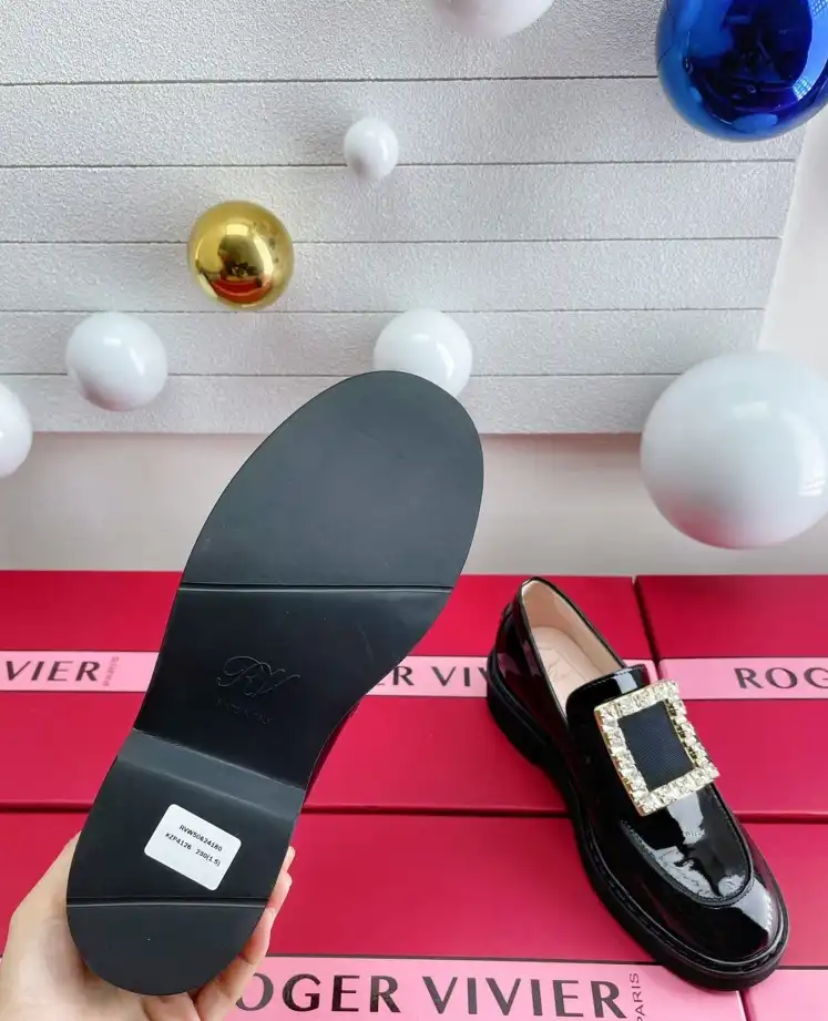 hype Roger Vivier Leather Shoes