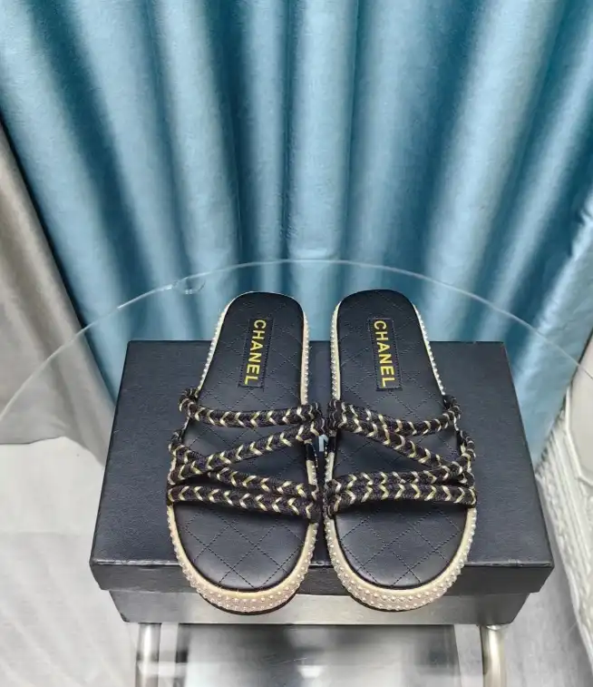 hype Chanel Slippers