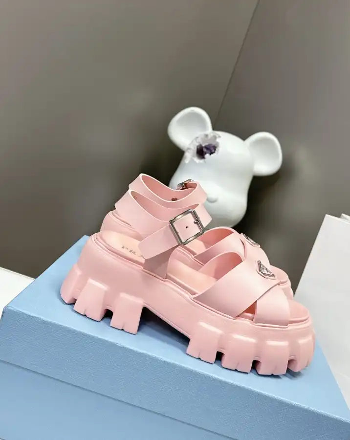 hype Prada Sandals