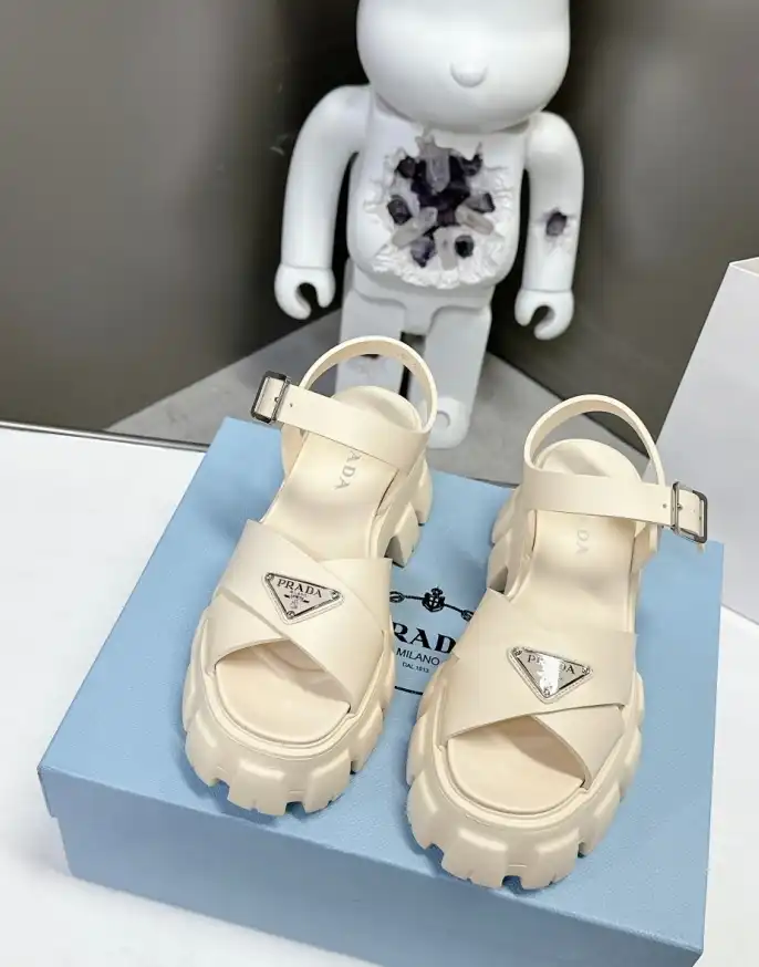 hype Prada Sandals