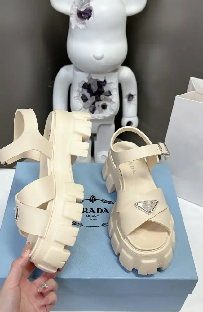 hype Prada Sandals