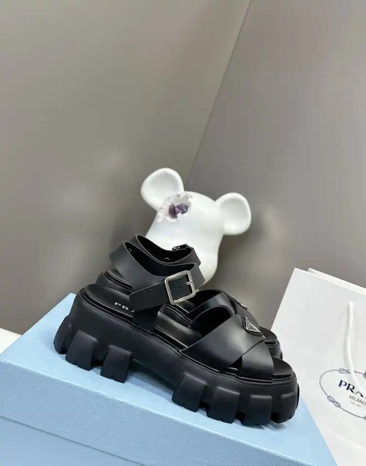 hype Prada Sandals