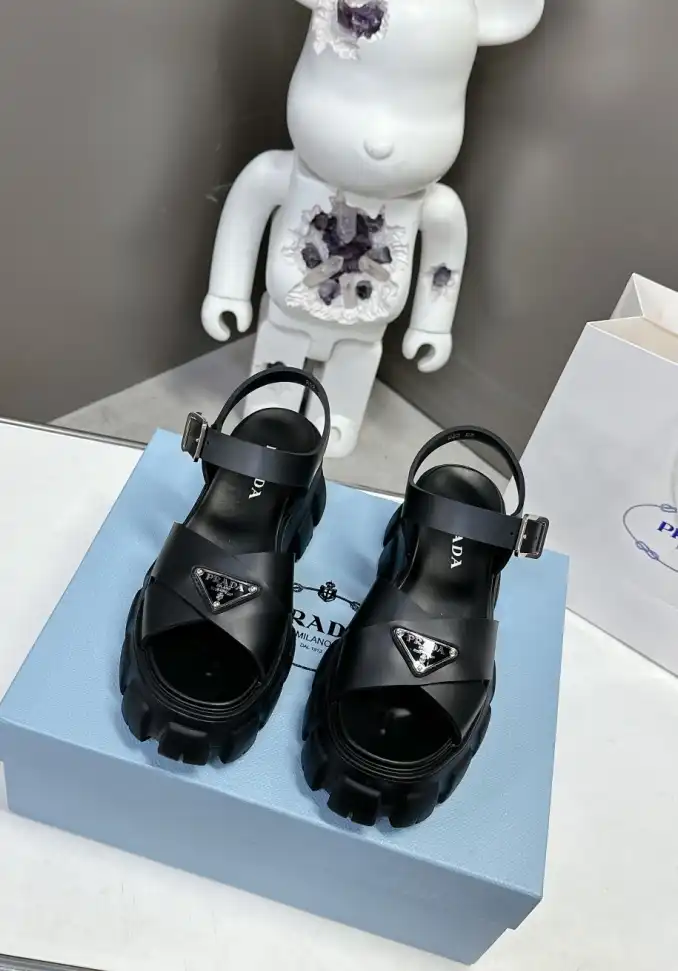 hype Prada Sandals