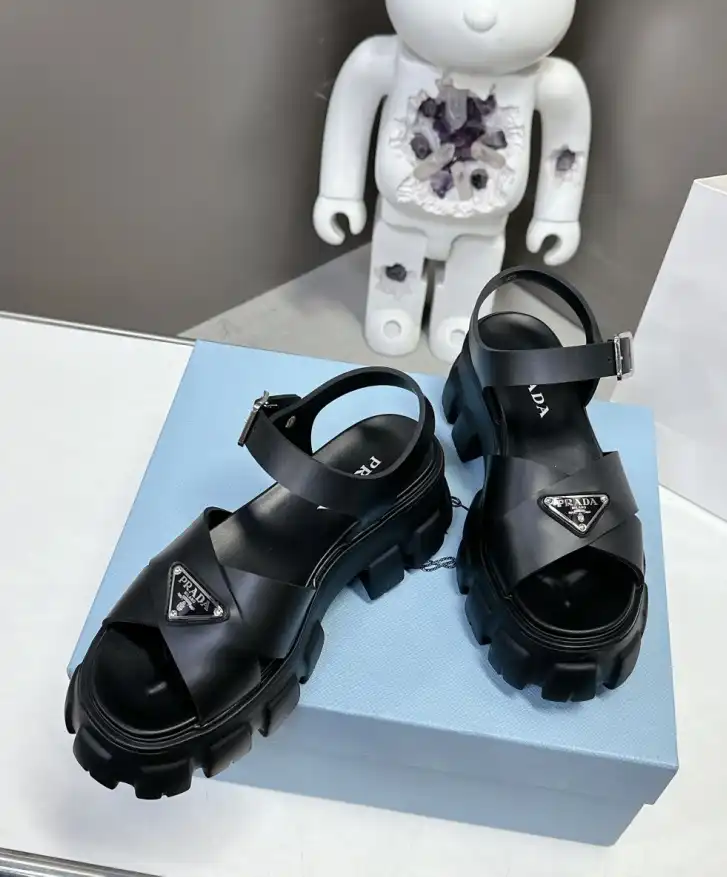 hype Prada Sandals