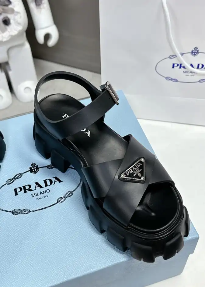 hype Prada Sandals