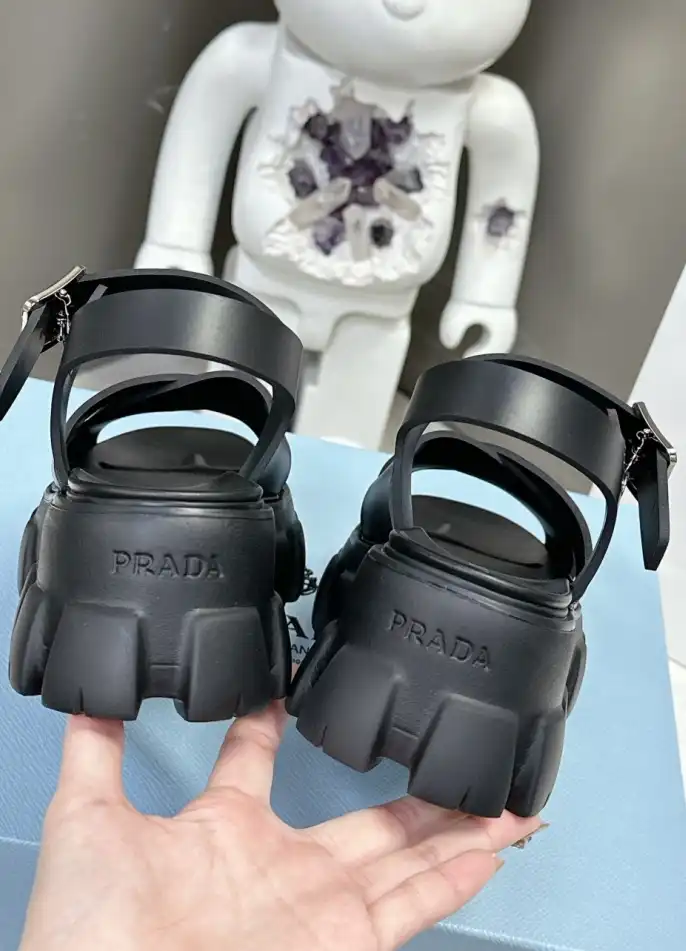 hype Prada Sandals