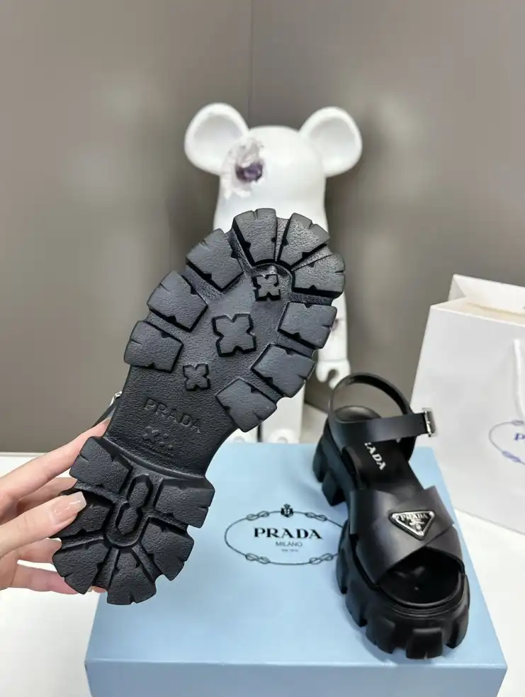 hype Prada Sandals