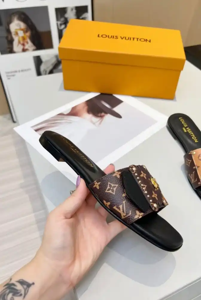 hype LV Slippers