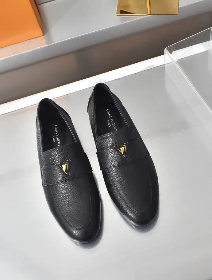 hype LV Leather Shoes