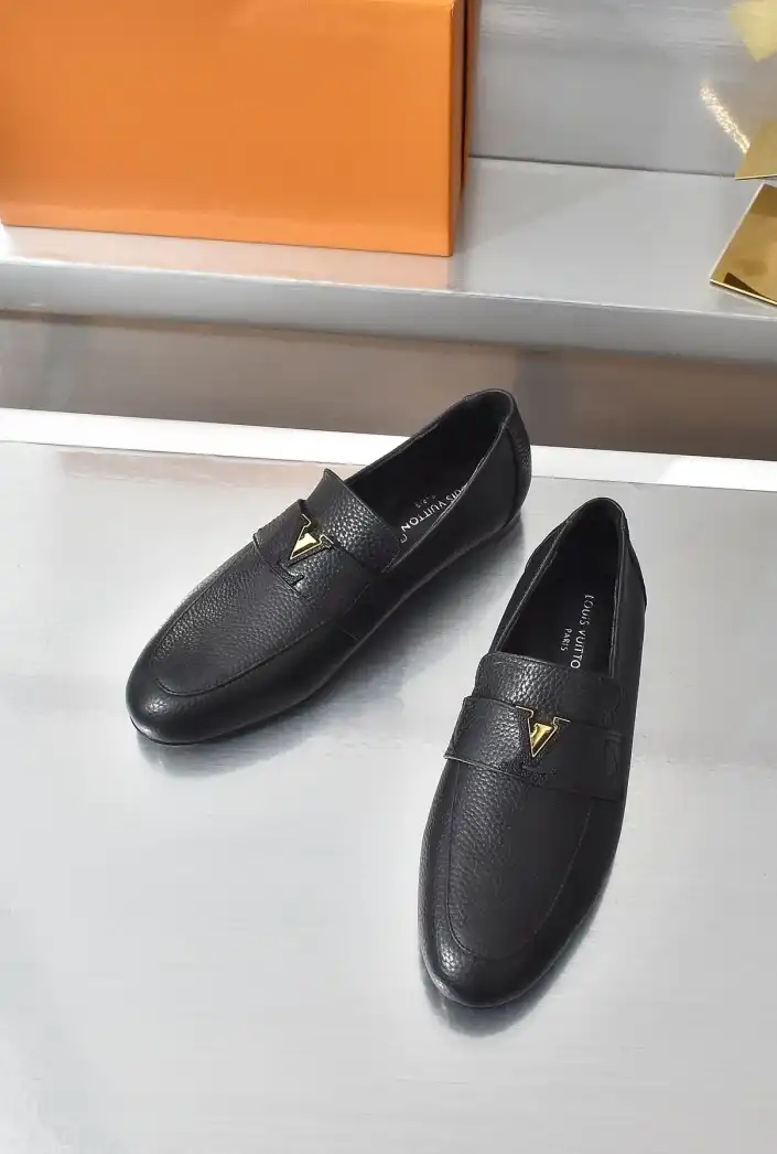 hype LV Leather Shoes