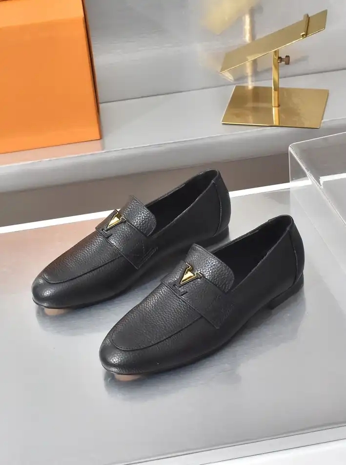 hype LV Leather Shoes