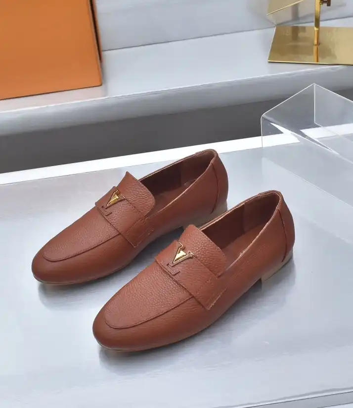 hype LV Leather Shoes