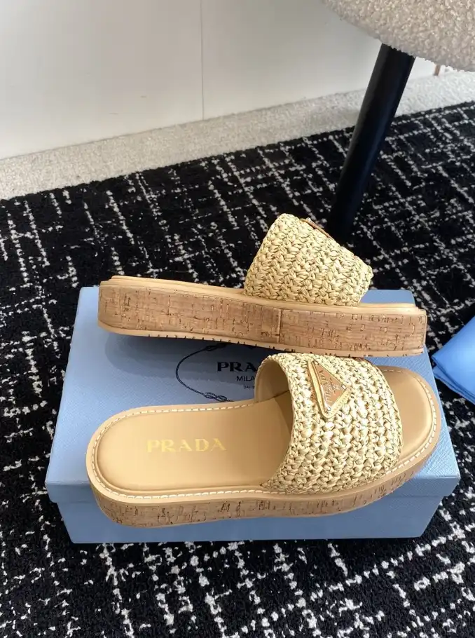 hype Prada Slippers