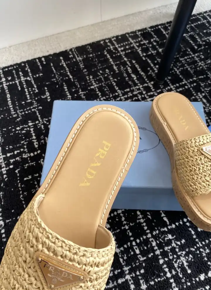 hype Prada Slippers