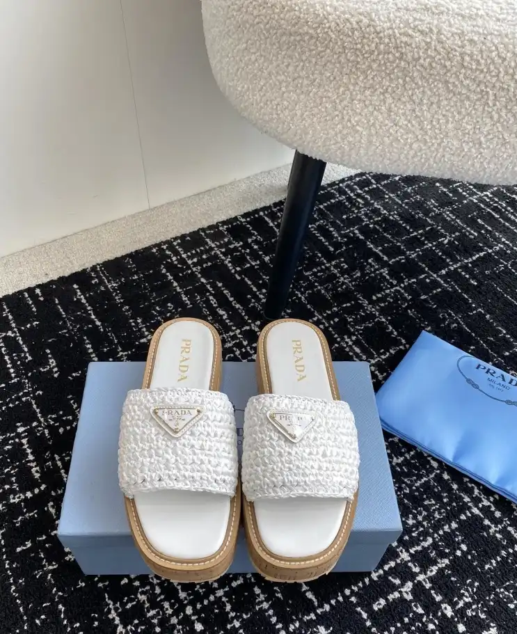 hype Prada Slippers