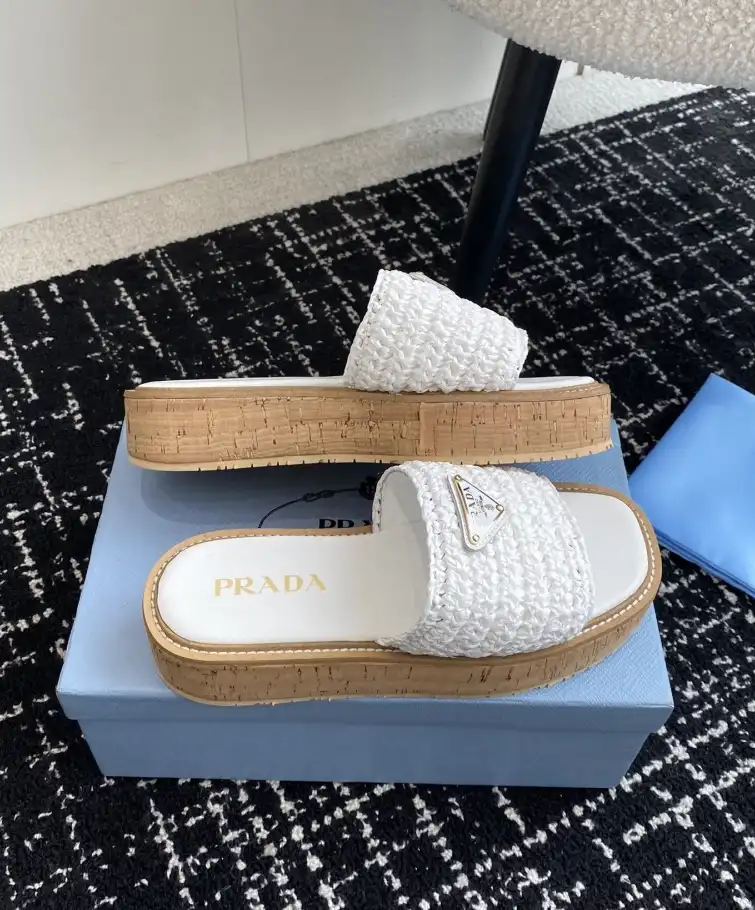 hype Prada Slippers