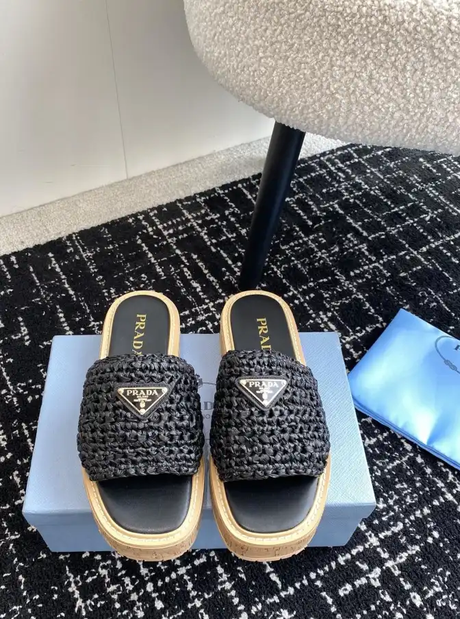 hype Prada Slippers