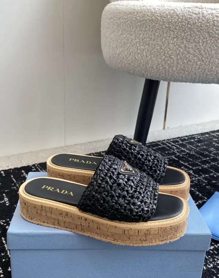 hype Prada Slippers