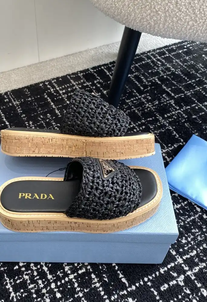 hype Prada Slippers