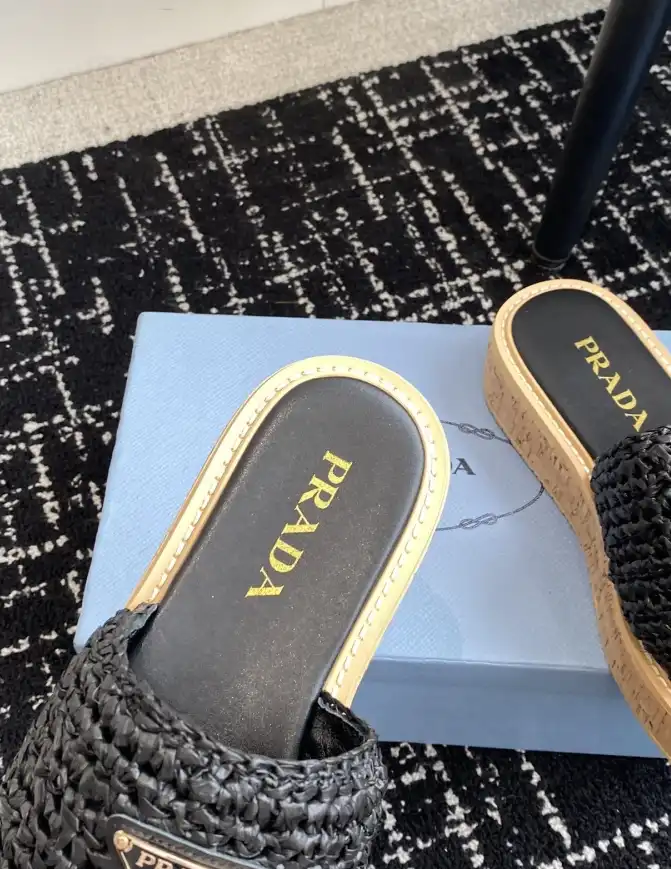 hype Prada Slippers