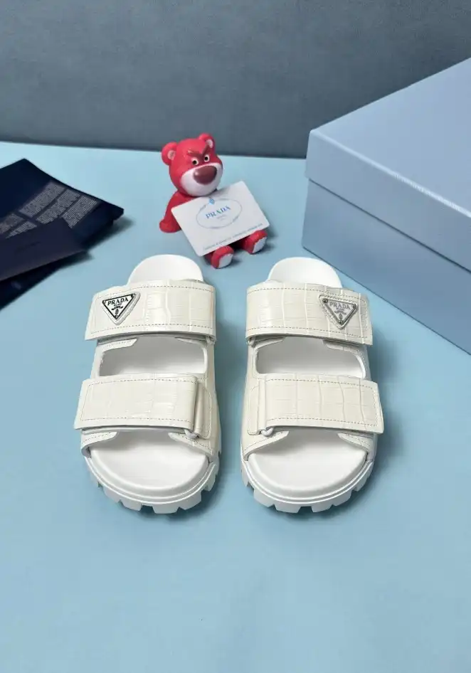 hype Prada Slippers