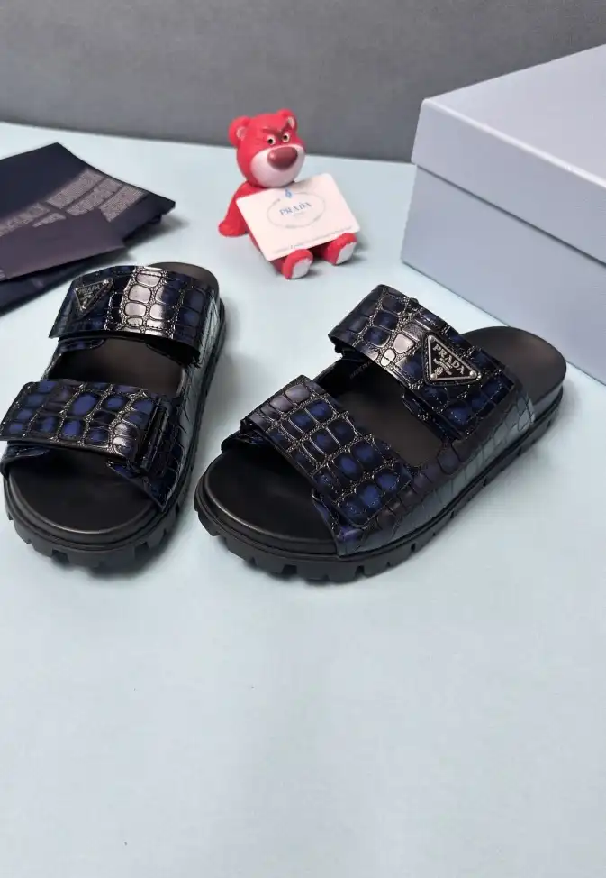 hype Prada Slippers