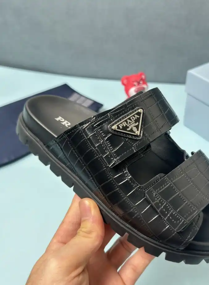 hype Prada Slippers