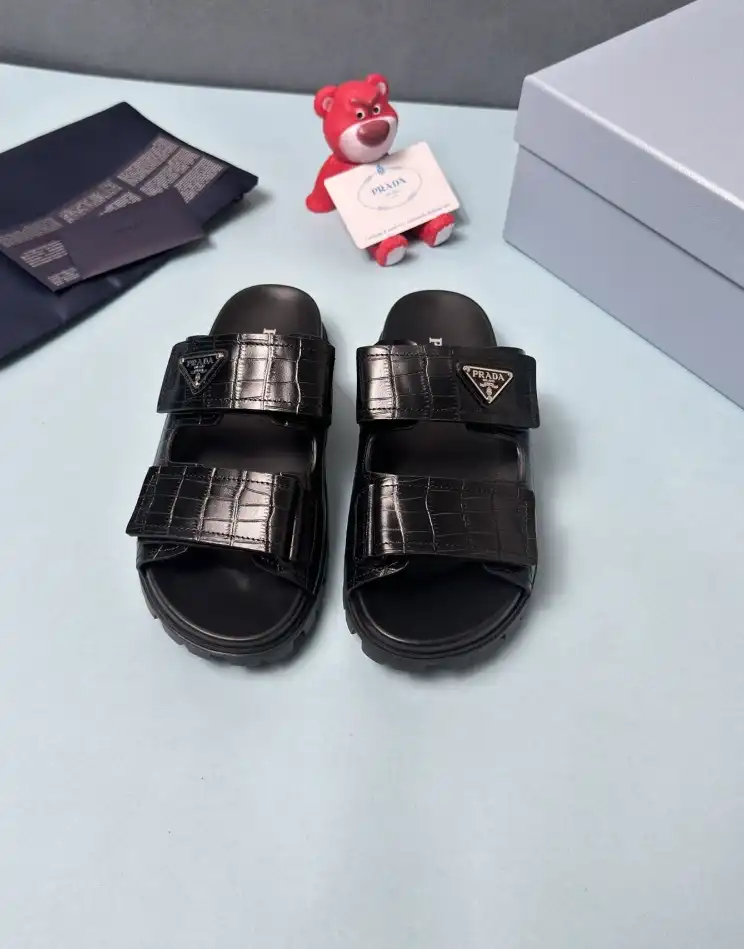 hype Prada Slippers