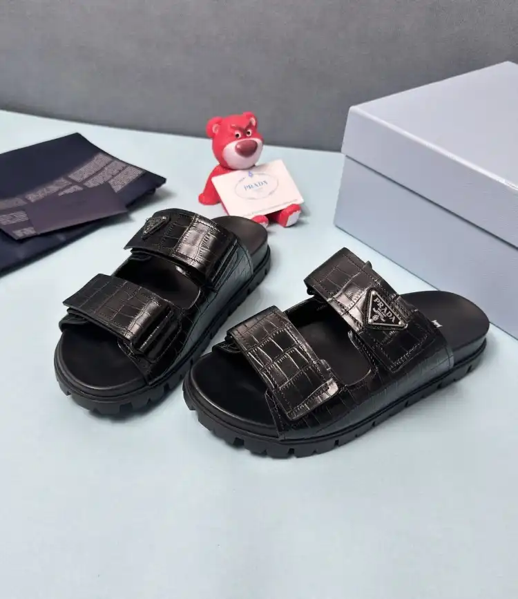 hype Prada Slippers