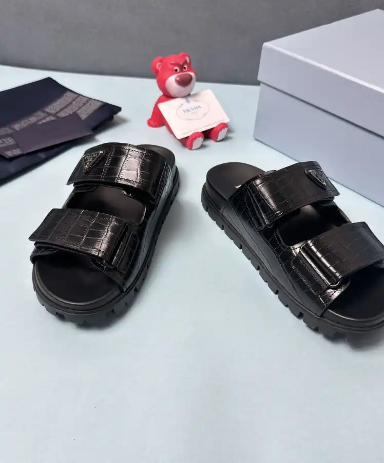 hype Prada Slippers