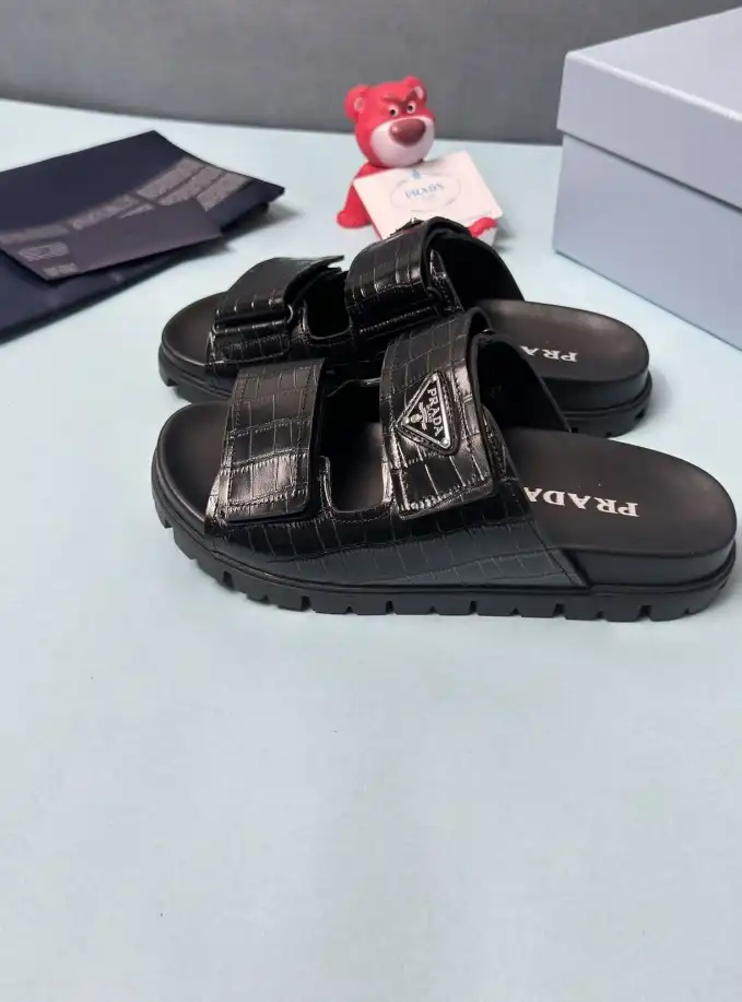 hype Prada Slippers