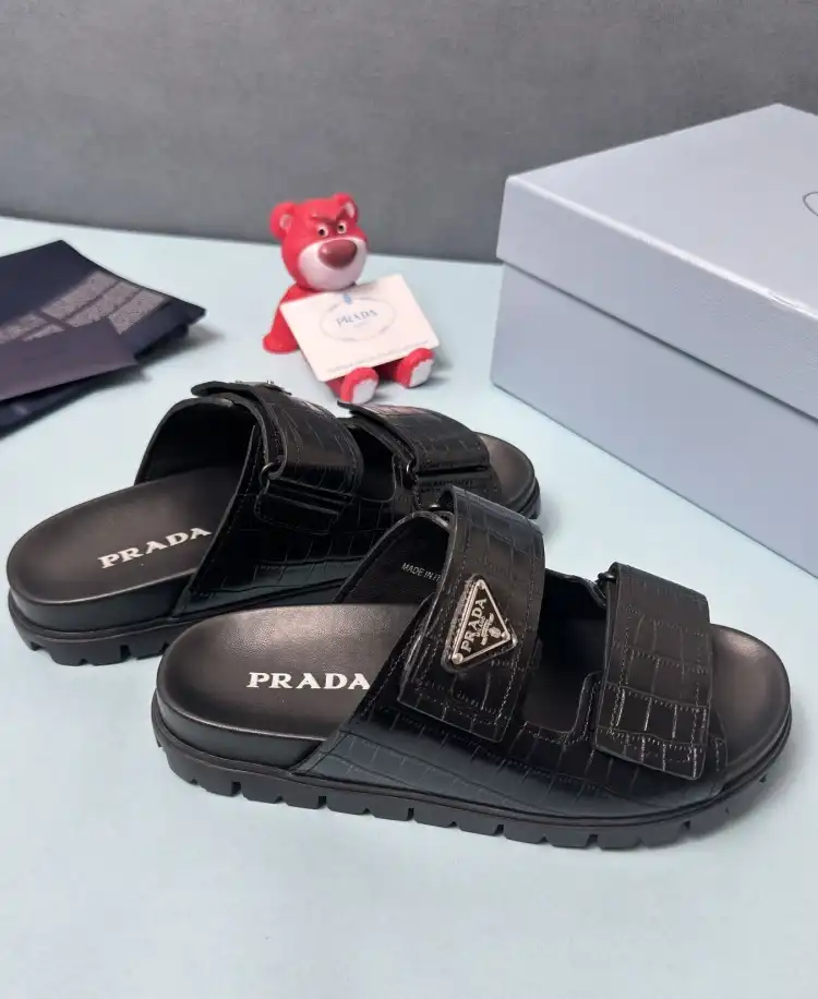 hype Prada Slippers