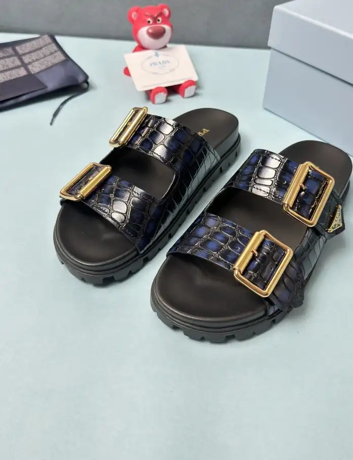 hype Prada Slippers