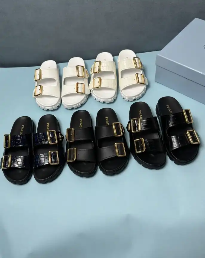 hype Prada Slippers