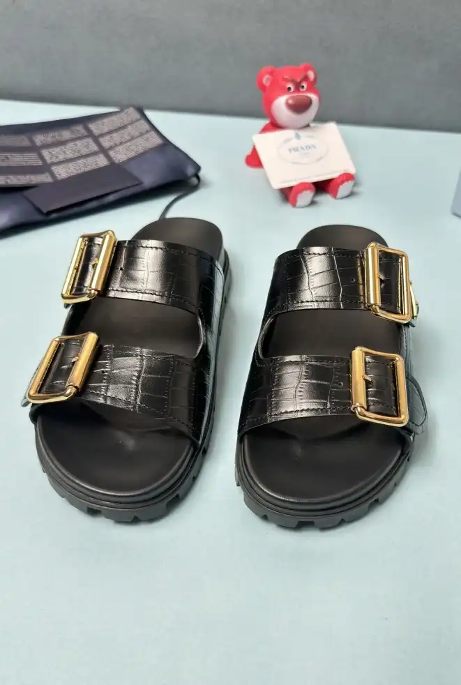 hype Prada Slippers